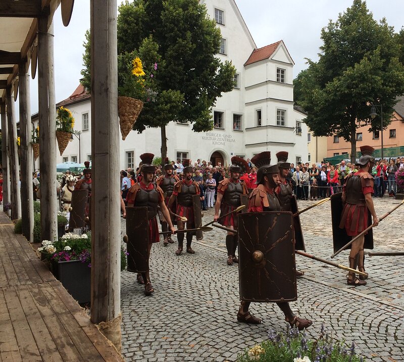Die Römer auf dem Kipfenberger Marktplatz