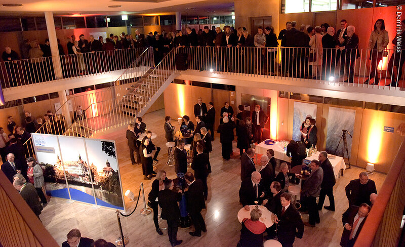 Neujahrsempfang im Foyer bei den Stadtwerken Neuburg; Foto: Dominik Weiß