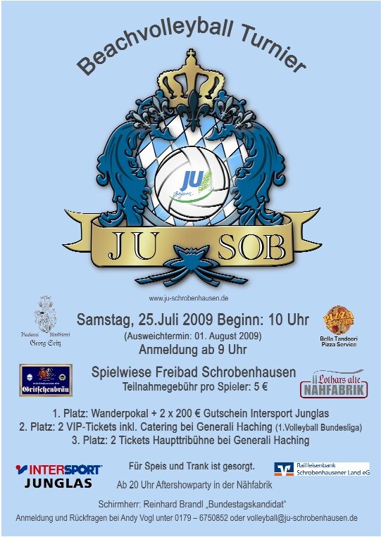 Die originelle Einladung der JU Schrobenhausen