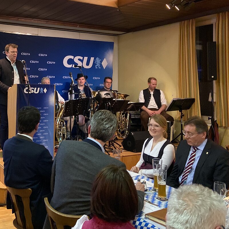 Politischer Aschermittwoch in Karlshuld mit CSU-Generalsekretär Markus Blume