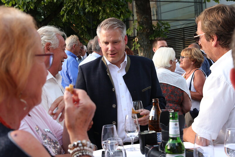 Sommerfest im Garten des Konvikts; Foto: Marek Kowalski