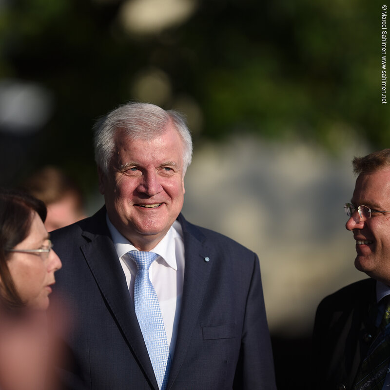Ministerpräsident Horst Seehofer und MdB Dr. Reinhard Brandl zu Gast auf der Willibaldsburg