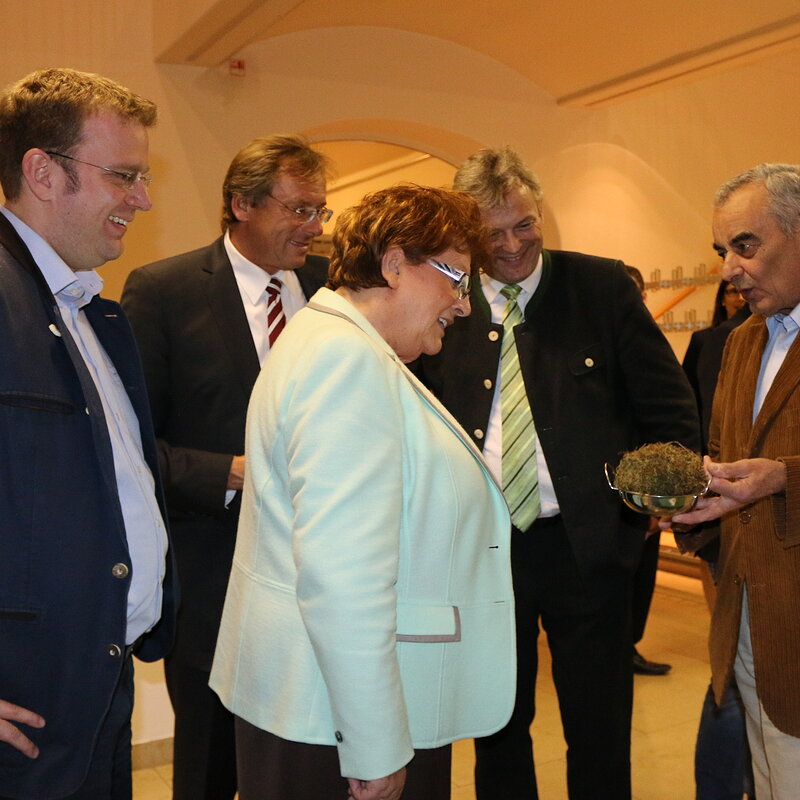 Landtagspräsidentin Barbara Stamm bei der Eröffnung der Ehrenamtsmesse in Neuburg