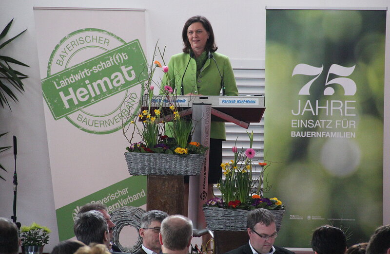 Landtagspräsidenten Ilse Aigner in Kaldorf; Foto: Erika Meyer