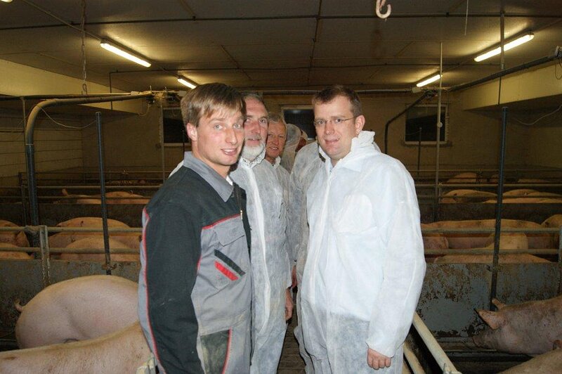 Franz Beringer, Franz Wöhrl und Reinhard Brandl in Altenberg  