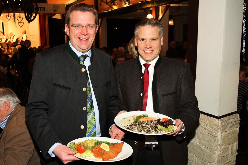 Reinhard Brandl mit OB Christian Lösel, Fotograf: Marek Kowalski/kbumm.agentur