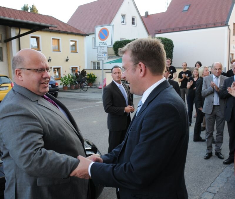 Besuch von Bundesminister Peter Altmaier