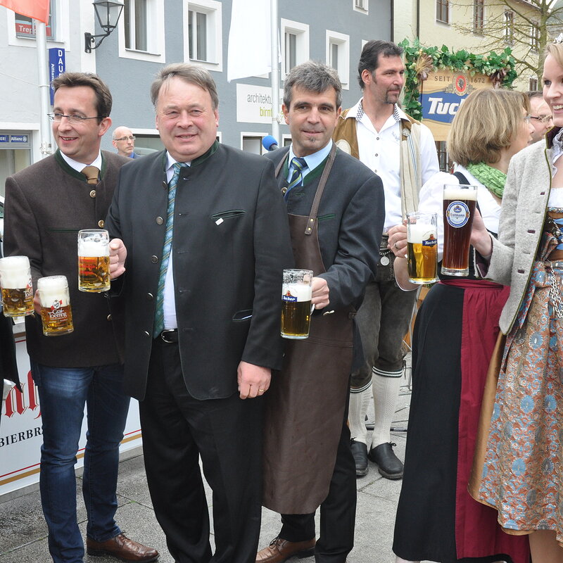 Eröffnung der Bayerischen Bierwoche mit Staatsminister Helmut Brunner