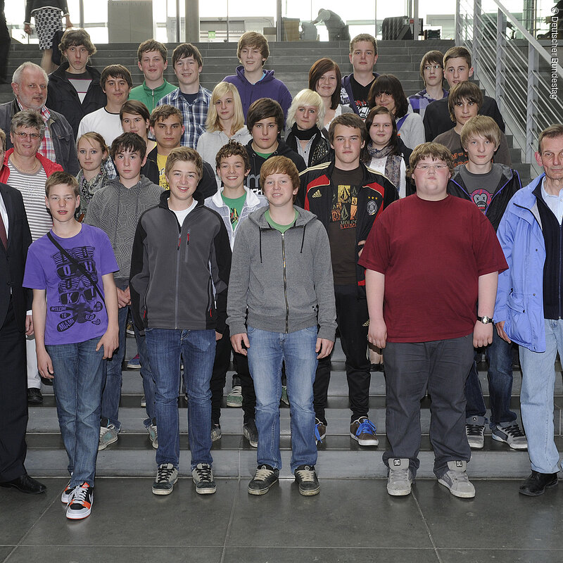 Besuchergruppe Mittelschule Beilngries