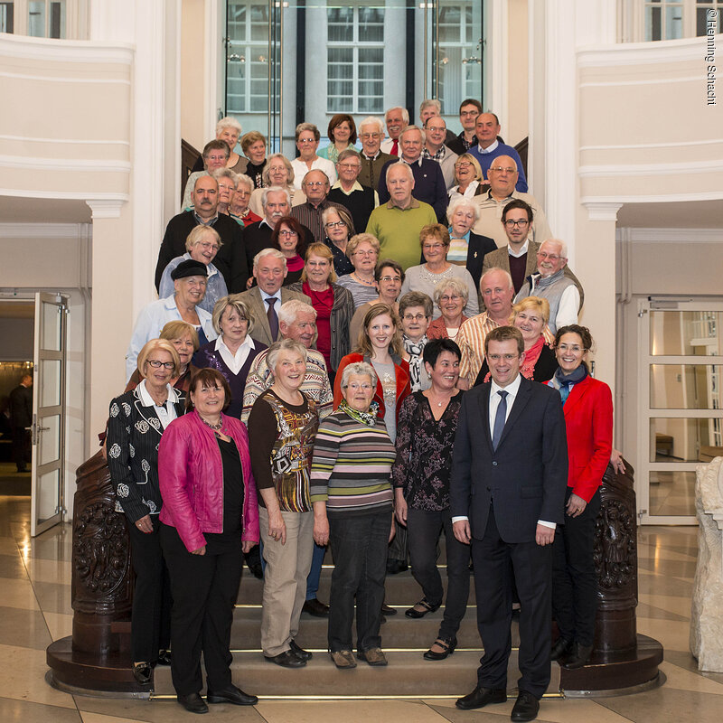 Besuchergruppe von StMIn Haderthauer in der Vertretung Bayern in Berlin. / 10042014,DEU,Deutschland,Berlin( © Henning Schacht  Leuthener Str.  1 - D 10829 Berlin - phone (+49) 0177 6443393 -www.berlinpressphoto.de )