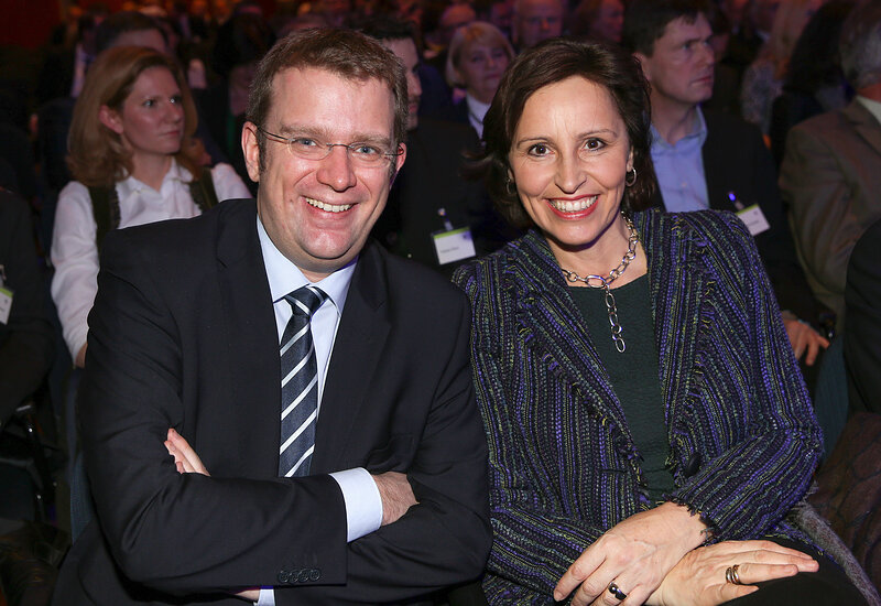 MdB Dr. Reinhard Brandl und MdL Christine Haderthauer beim Neujahrsempfang der Stadt Ingolstadt