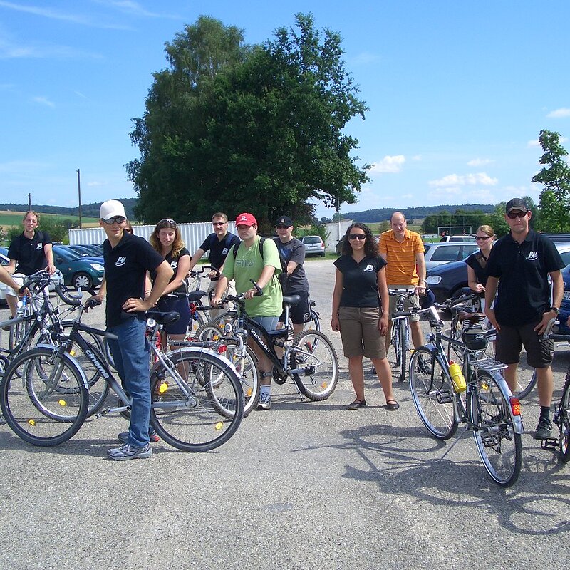 Fahrradtour der Jungen Union (Rennertshofen, Wellheim, Dollnstein)
