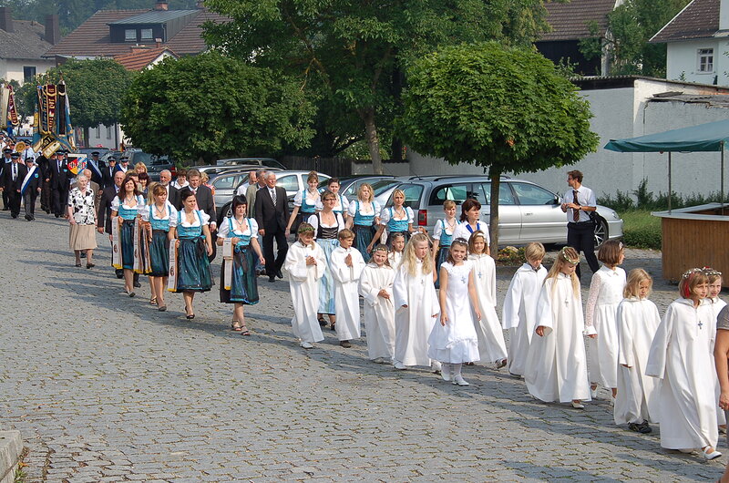 Reinhard Brandl beim Festzug in Denkendorf