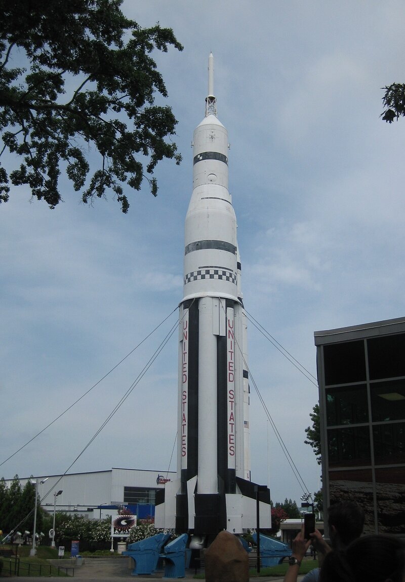 Rakete im Space Camp in Huntsville