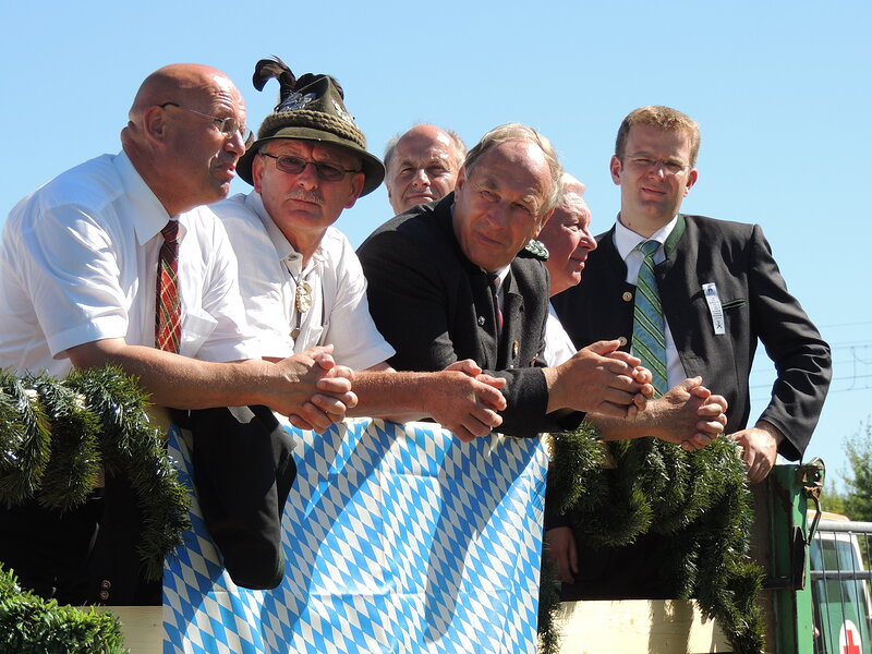 ... beim Platzschießen auf dem Sportplatz Gaimersheim