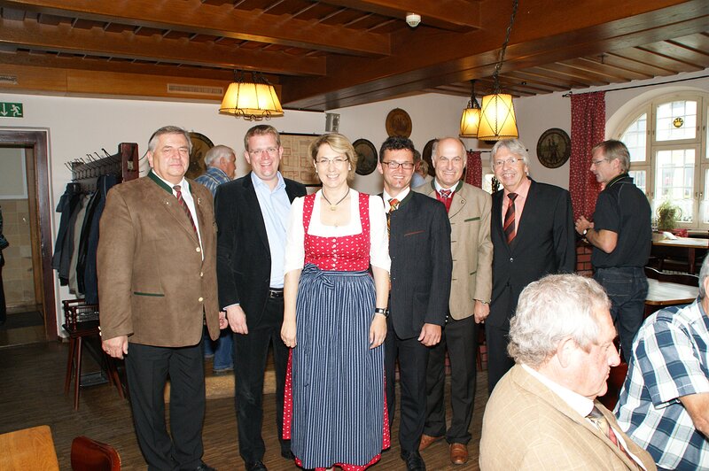 Max Schöner, Reinhard Brandl, Tanja Schorer-Dremel, Roland Schermer, Reinhard Eichiner und Ludwig Schmidt -