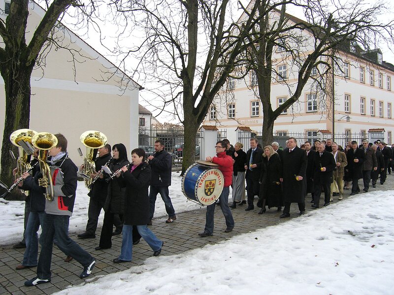 Kirchenzug beim Bauernjahrtag in Kösching