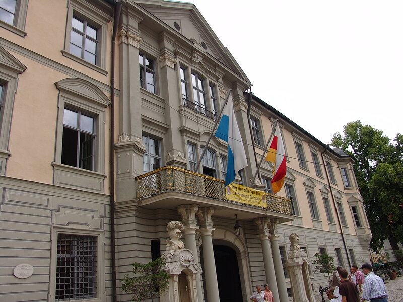 Das Landratsamt Eichstätt in der Fürstbischöflichen Residenz