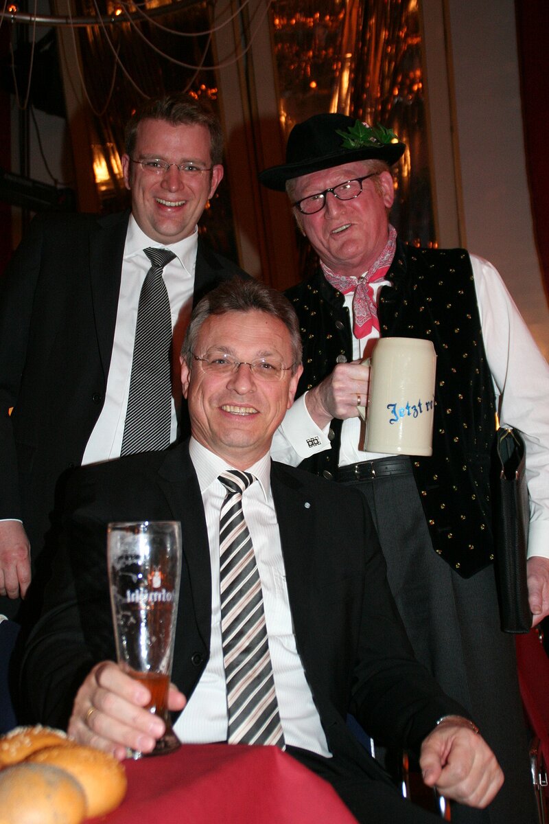 Reinhard Brandl und Siegfried Schneider mit dem Abgeordneten Filser, (c) Marco Schneider, Eichstätter Kurier