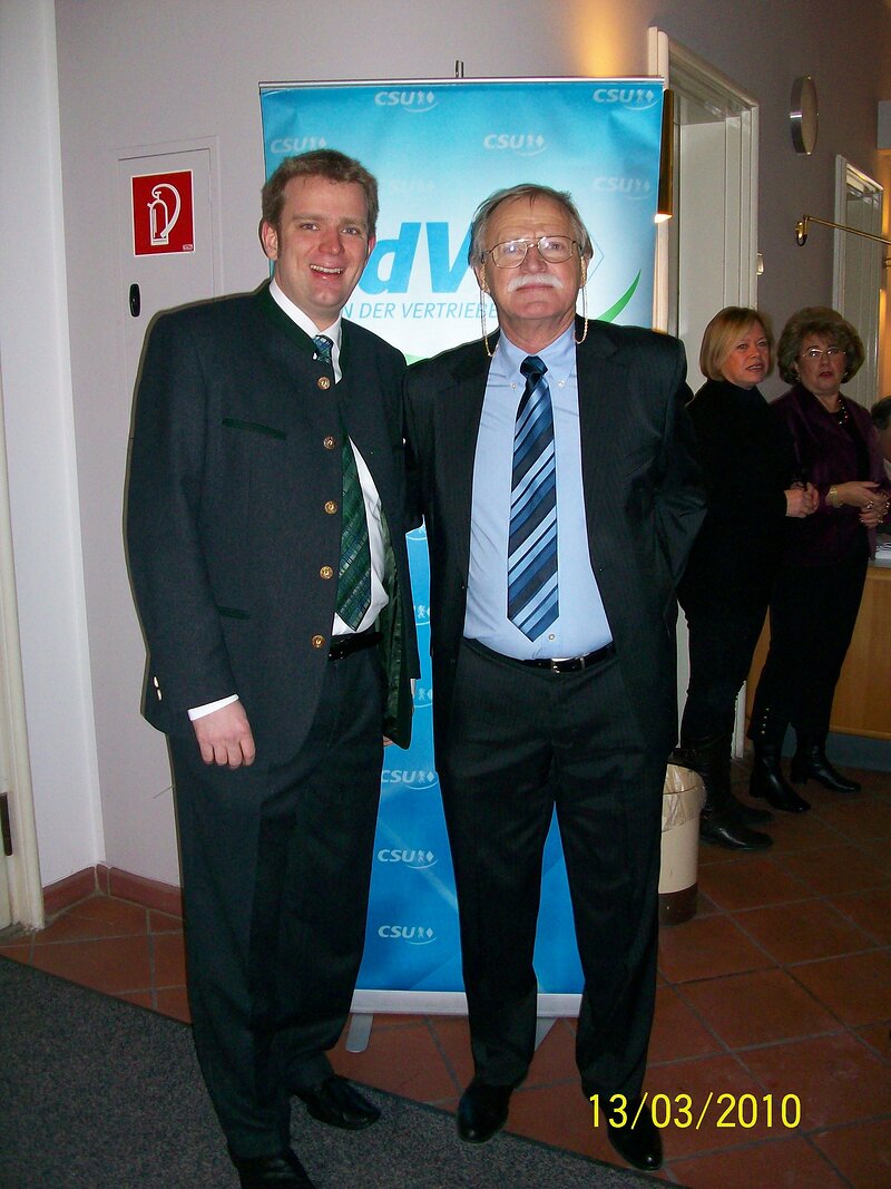 Reinhard Brandl und Stefan Mlynarzek