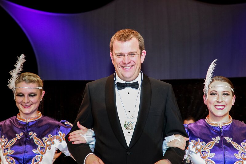 Dr. Reinhard Brandl beim Krönungsball in Ingolstadt, Foto: Cornelia Hammer