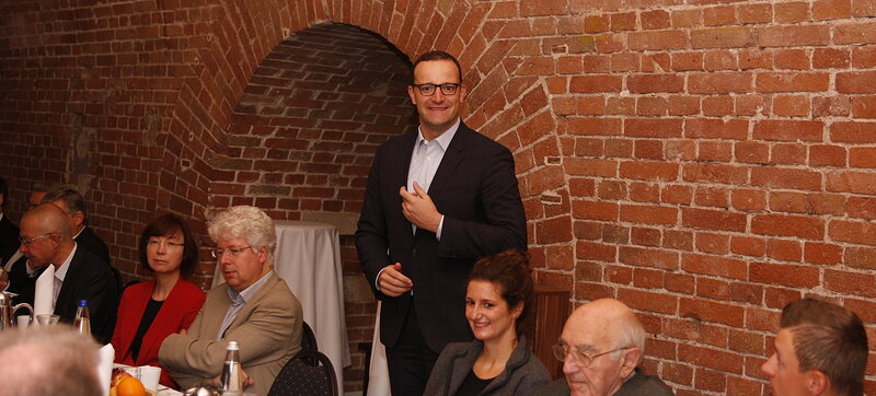 Staatssekretär Jens Spahn in Ingolstadt