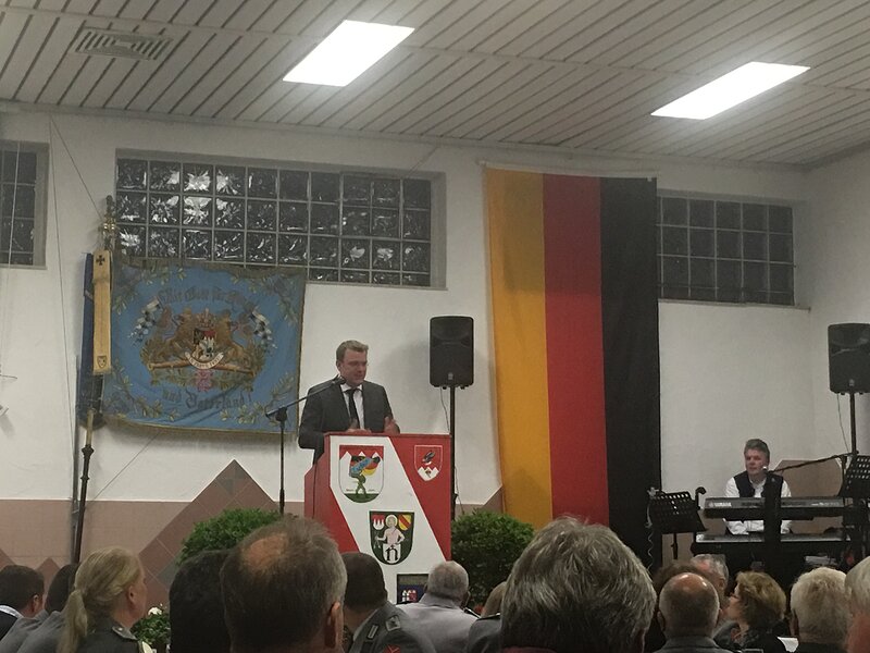 Dr. Brandl beim Grußwort