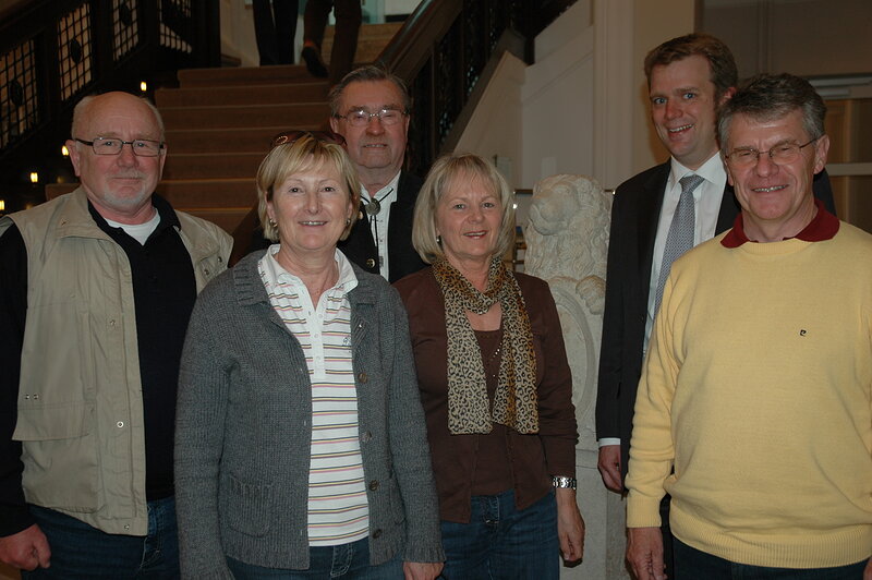 Jürgen Watzke, Starnberg, Rosemarie Ablaßmeier, Eichstätt, Werner Marras, Beilngries, Klothilde Schmöller, Ingolstadt, MdB Dr. Reinhard Brandl und Florian Weiß, Pfaffenhofen