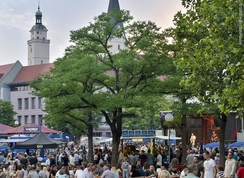 Bürgerfest in Ingolstadt; Foto: Stadt Ingolstadt/Rössle