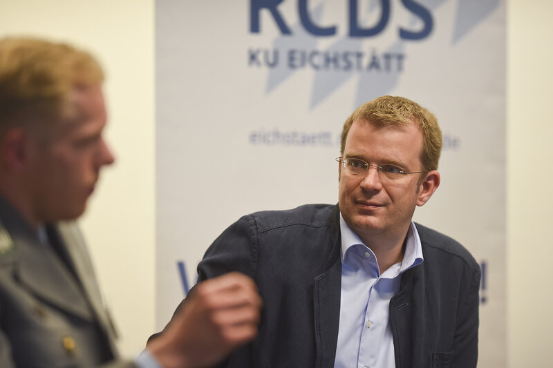 MdB Dr. Reinhard Brandl beim RCDS an der KU Eichstätt