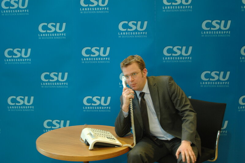 MdB Dr. Reinhard Brandl am Bürgertelefon