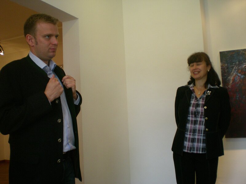 Reinhard Brandl mit der FU-Vorsitzenden Renate Gampl 