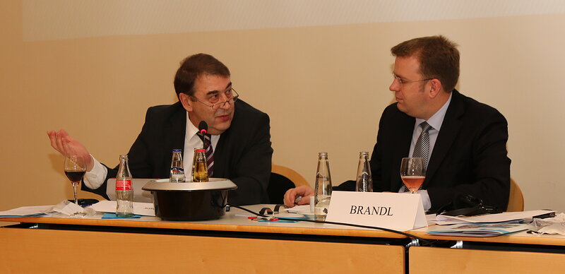 Dr. Andrej Netschaew und Dr. Reinhard Brandl