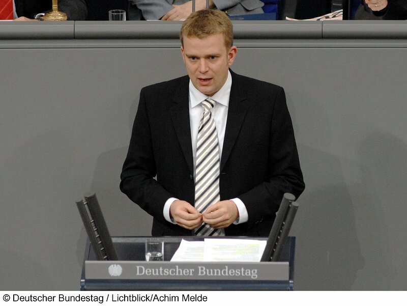 Reinhard Brandl spricht zum ersten Mal im Deutschen Bundestag