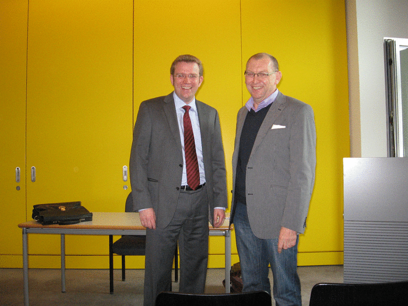 MdB Dr. Reinhard Brandl und EPHK Anton Stecher