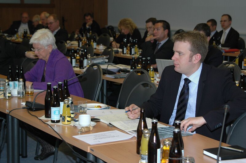 Bundestagsvizepräsidentin Gerda Hasselfeldt und MdB Dr. Reinhard Brandl bei der Klausurtagung in Wildbad Kreuth