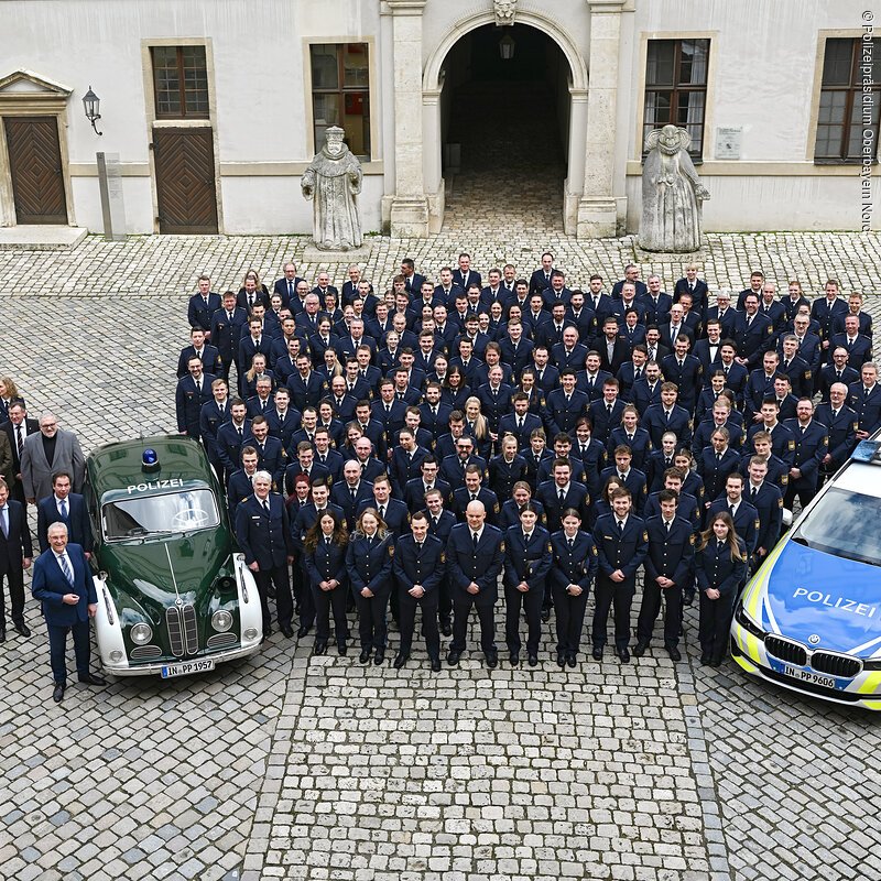 Stellenzuwachs: 130 neue Polizistinnen und Polizisten für das Präsidium Oberbayern Nord