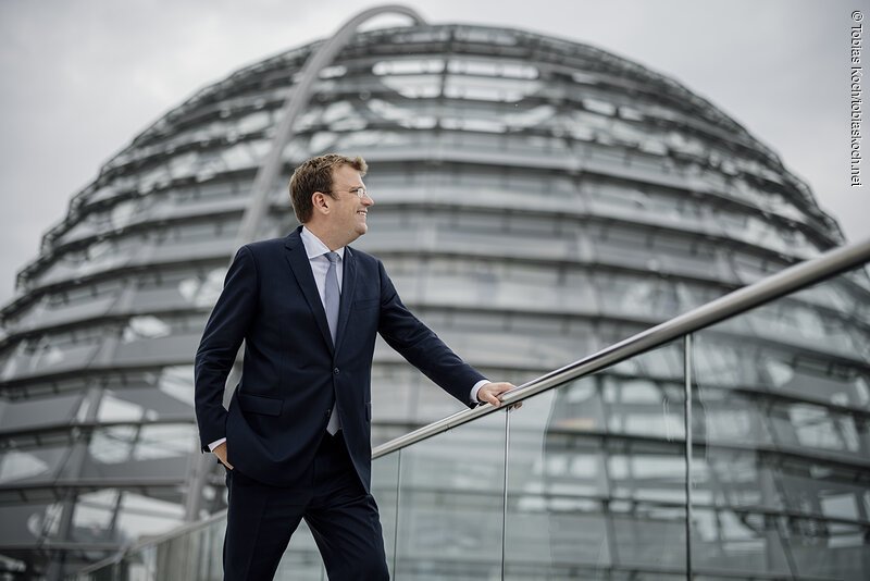 Reinhard Brandl am 24.06.21 in Berlin im Deutschen Bundestag. / Foto: Tobias Koch (www.tobiaskoch.net)
