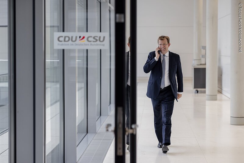 Reinhard Brandl am 24.06.21 in Berlin im Deutschen Bundestag. / Foto: Tobias Koch (www.tobiaskoch.net)